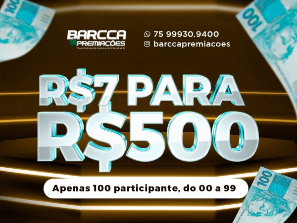 500,00 NA CONTA ÀS 21:30